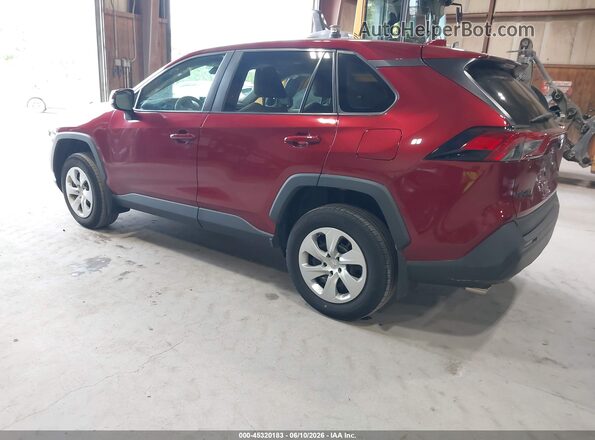 2T3G1RFV0NW303138 2022 TOYOTA RAV4 Red Հետևի ձախ