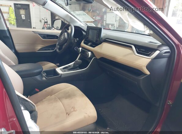 2T3G1RFV0NW303138 2022 TOYOTA RAV4 Red Սալոնի դիմացի տեսք