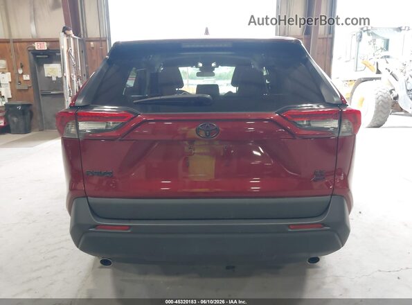 2T3G1RFV0NW303138 2022 TOYOTA RAV4 Red 
