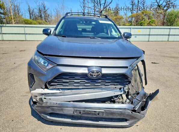 2T3G1RFV1LW125222 2020 TOYOTA RAV4 Gray Widok z przodu