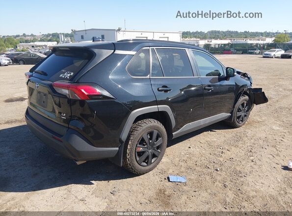 2T3G1RFV2KW024415 2019 TOYOTA RAV4 Black Задня права чверть
