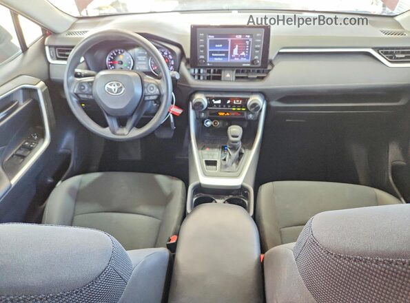 2T3G1RFV2MW229171 2021 TOYOTA RAV4 Red წინა პანელის ხედი