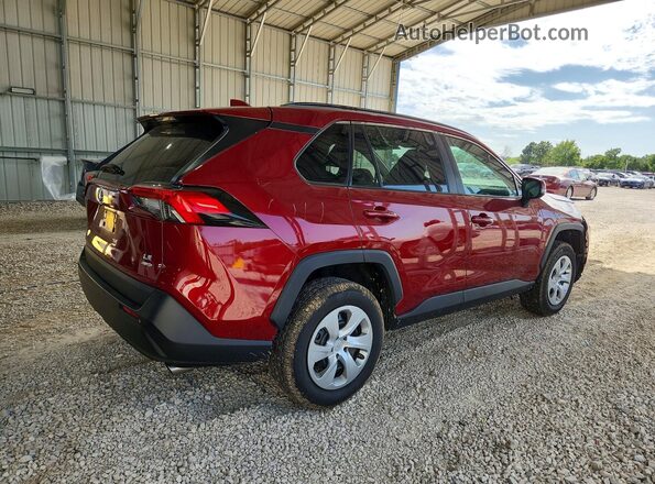2T3G1RFV2MW229171 2021 TOYOTA RAV4 Red უკანა მარჯვენა