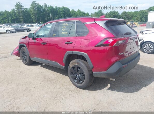 2T3G1RFV2MW248030 2021 TOYOTA RAV4 Red უკანა მარცხენა