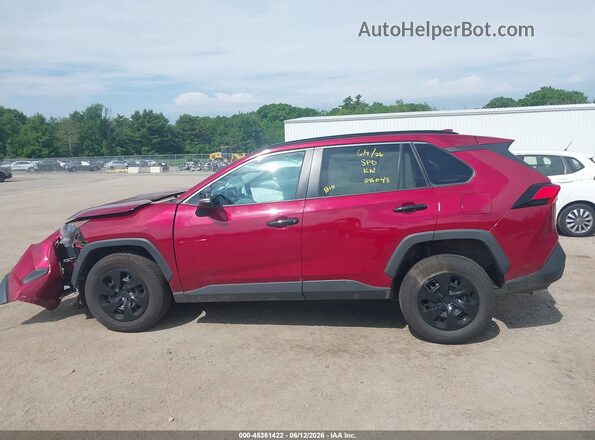 2T3G1RFV2MW248030 2021 TOYOTA RAV4 Red სალონის 360-გრადუსიანი ხედი