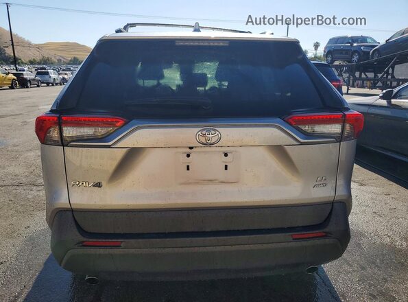 2T3G1RFV3MC160752 2021 TOYOTA RAV4 Silver Rear view