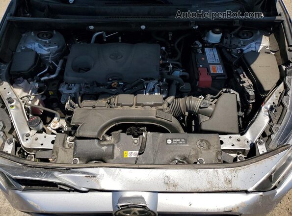 2T3G1RFV3MC160752 2021 TOYOTA RAV4 Silver Engine compartment view