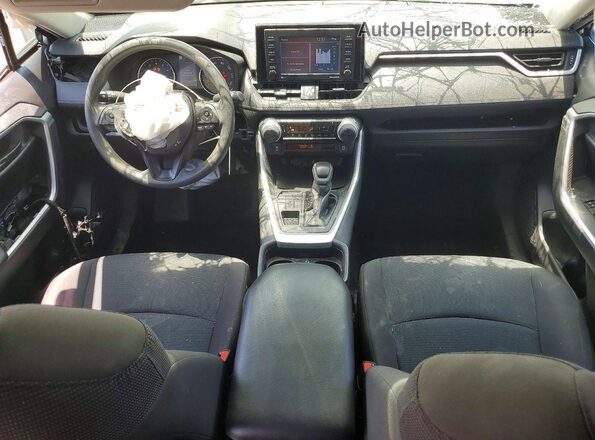 2T3G1RFV3MC160752 2021 TOYOTA RAV4 Silver Dashboard view