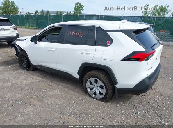 2T3G1RFV3SW606149 2025 TOYOTA RAV4 Белый Задняя левая четверть