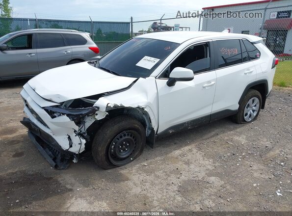 2T3G1RFV3SW606149 2025 TOYOTA RAV4 Белый Передняя левая четверть