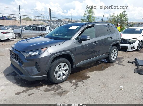 2T3G1RFV4LW124355 2020 TOYOTA RAV4 Gray Vista tres cuartos delantera izquierda