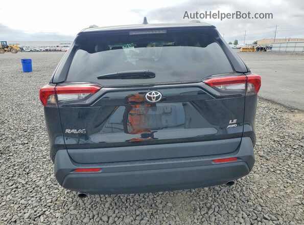 2T3G1RFV4MC252825 2021 TOYOTA RAV4 Black Widok z tyłu