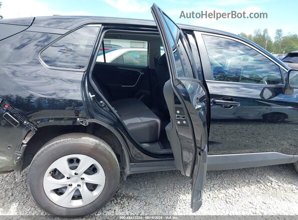 2T3G1RFV4PC385654 2023 TOYOTA RAV4 Black Vista de la etiqueta del VIN