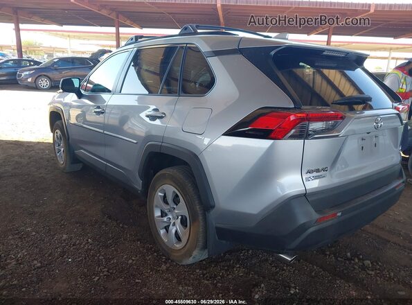 2T3G1RFV5KC056938 2019 TOYOTA RAV4 Silver უკანა მარცხენა