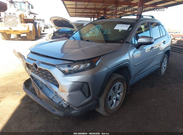 2T3G1RFV5KC056938 2019 TOYOTA RAV4 Silver წინა მარცხენა ხედი სამი მეოთხედიდან