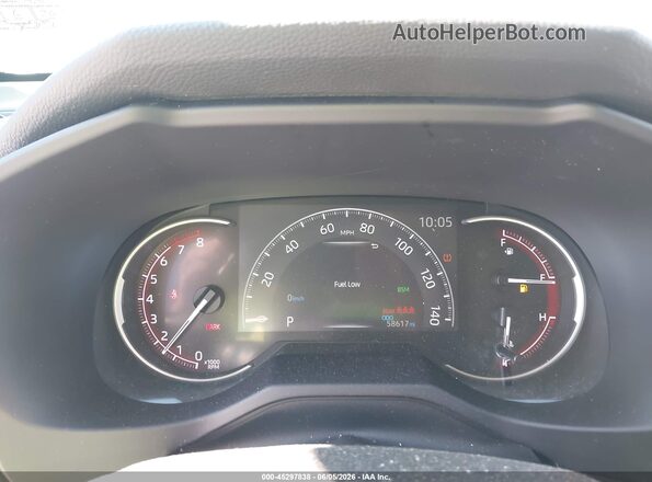 2T3G1RFV5PW337658 2023 TOYOTA RAV4 Белый Вид задних сидений