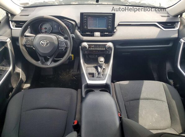 2T3G1RFV6KC010289 2019 TOYOTA RAV4 Белый Вид панели приборов