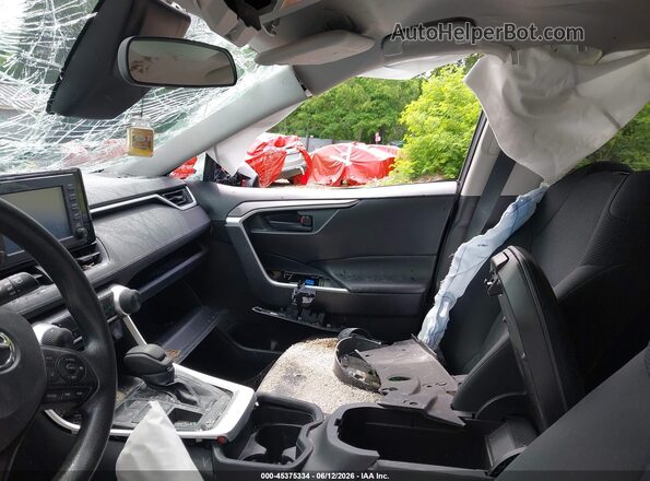 2T3G1RFV6KC021650 2019 TOYOTA RAV4 Серый Вид салона спереди