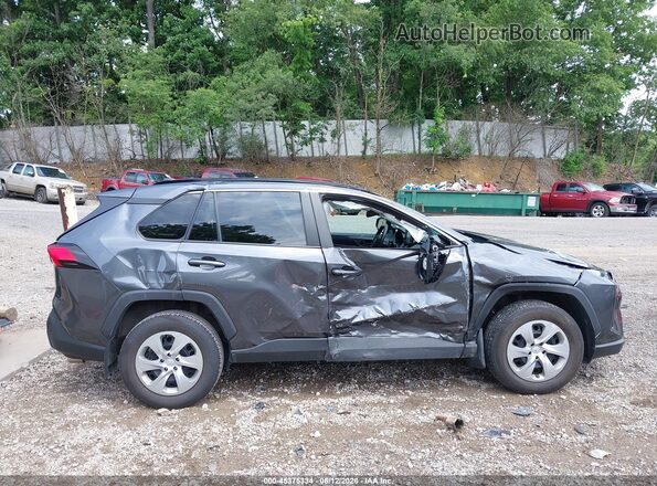 2T3G1RFV6KC021650 2019 TOYOTA RAV4 Серый Вид задней части салона