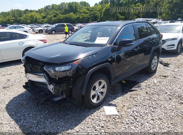 2T3G1RFV6NC268414 2022 TOYOTA RAV4 Black Передня ліва чверть