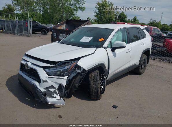 2T3G1RFV6SC497123 2025 TOYOTA RAV4 Белый Передняя левая четверть