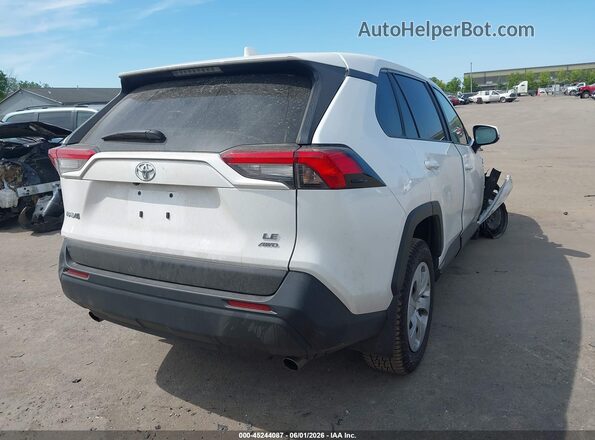 2T3G1RFV6SC497123 2025 TOYOTA RAV4 Белый Задняя правая четверть