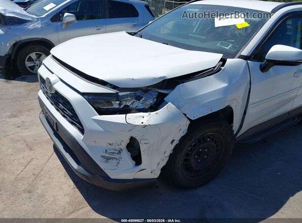 2T3G1RFV7KC035086 2019 TOYOTA RAV4 Белый Вид спереди