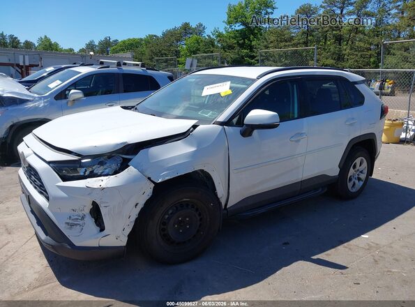 2T3G1RFV7KC035086 2019 TOYOTA RAV4 Белый Передняя левая четверть