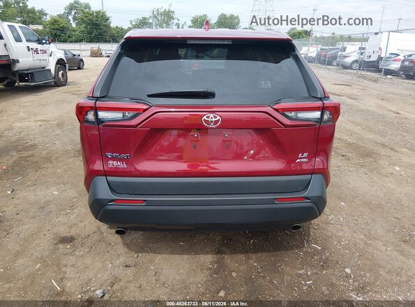 2T3G1RFV7NW293787 2022 TOYOTA RAV4 Maroon 