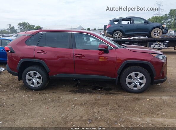 2T3G1RFV7NW293787 2022 TOYOTA RAV4 Maroon სალონის 360-გრადუსიანი ხედი