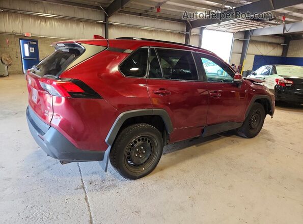 2T3G1RFV8LC127907 2020 TOYOTA RAV4 Burgundy 