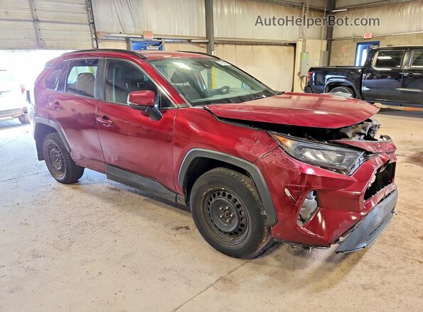 2T3G1RFV8LC127907 2020 TOYOTA RAV4 Burgundy 