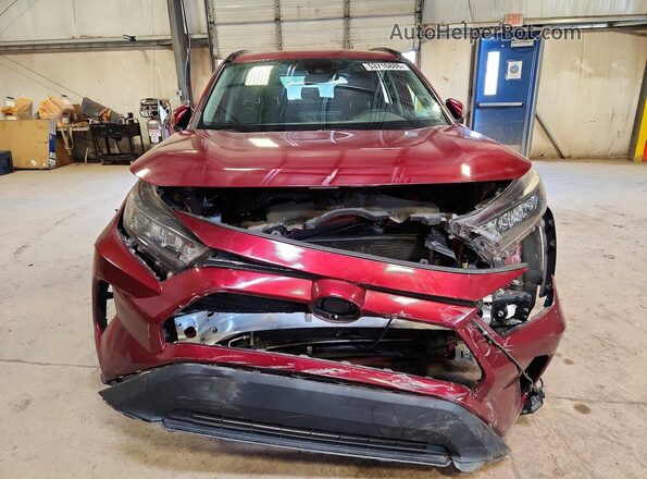 2T3G1RFV8LC127907 2020 TOYOTA RAV4 Burgundy 