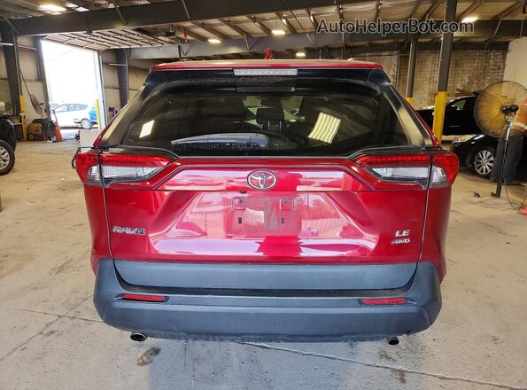 2T3G1RFV8LC127907 2020 TOYOTA RAV4 Burgundy 
