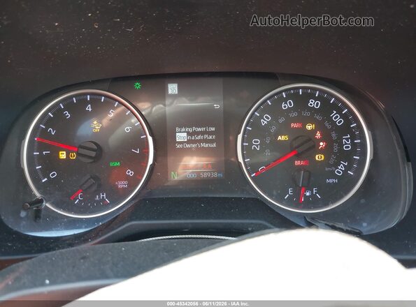 2T3G1RFV8LW098763 2020 TOYOTA RAV4 Black უკანა სავარძლების ხედი