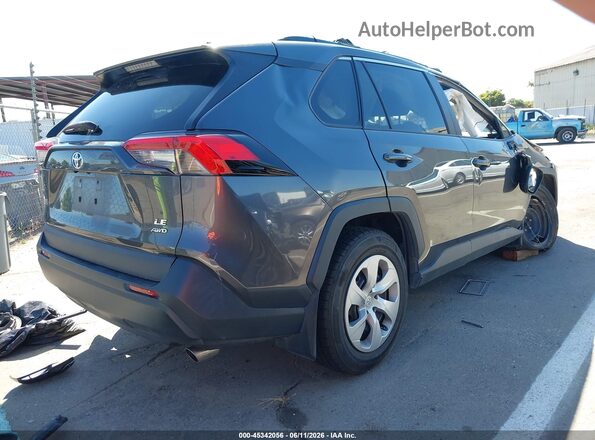2T3G1RFV8LW098763 2020 TOYOTA RAV4 Black უკანა მარჯვენა