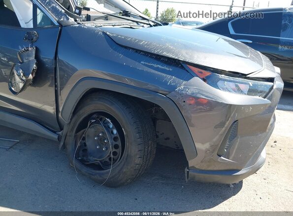 2T3G1RFV8LW098763 2020 TOYOTA RAV4 Black წინა ხედი