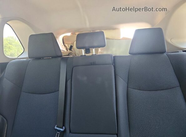 2T3G1RFV8PW339503 2023 TOYOTA RAV4 White Rear seats view