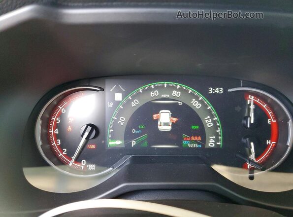 2T3G1RFV8SW593320 2025 TOYOTA RAV4 Silver Սարքավորումների վահանակի տեսք