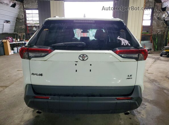 2T3G1RFV9KW065530 2019 TOYOTA RAV4 White Հետևի տեսք