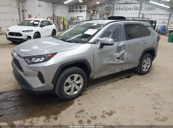 2T3G1RFVXLW084301 2020 TOYOTA RAV4 Gray წინა მარცხენა ხედი სამი მეოთხედიდან