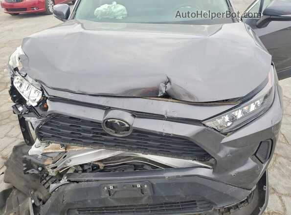 2T3G1RFVXNC318506 2022 TOYOTA RAV4 Gray Շարժիչի բաժամունքի տեսք
