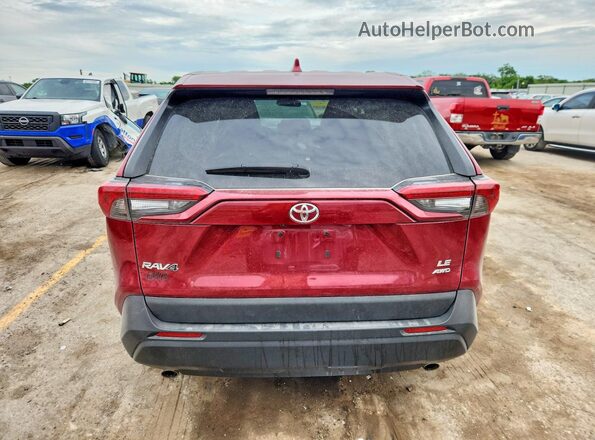 2T3G1RFVXRW421414 2024 TOYOTA RAV4 Red Вид ззаду