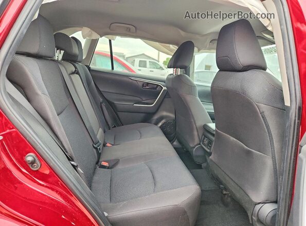 2T3G1RFVXRW421414 2024 TOYOTA RAV4 Red Вид задніх сидінь