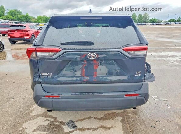 2T3G1RFVXSW532888 2025 TOYOTA RAV4 Black Вид ззаду