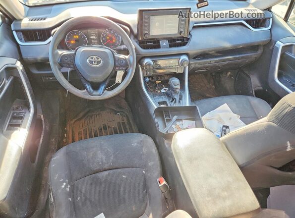 2T3H1RFV0KW009335 2019 TOYOTA RAV4 Gray წინა პანელის ხედი