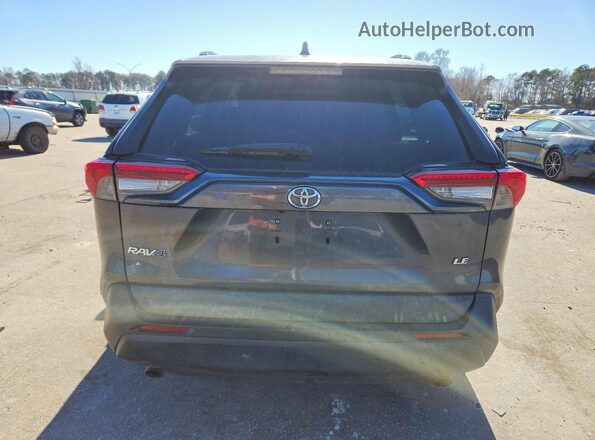 2T3H1RFV0KW009335 2019 TOYOTA RAV4 Gray უკანა ხედი