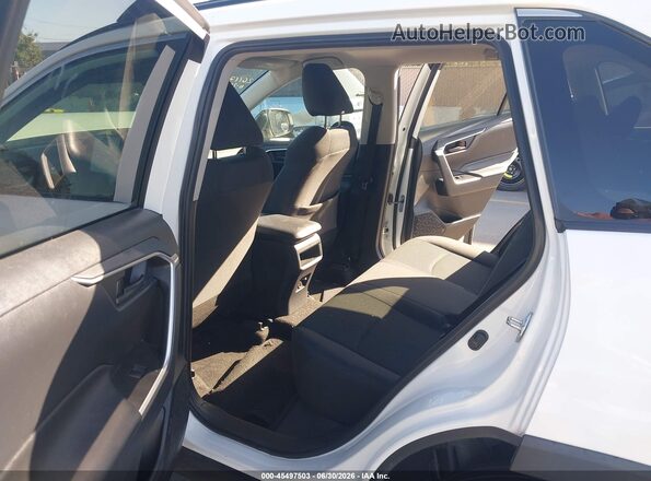 2T3H1RFV0KW018570 2019 TOYOTA RAV4 White Widok naklejki z numerem VIN