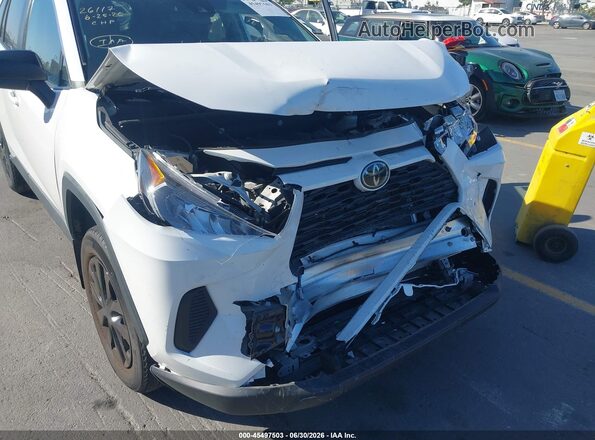 2T3H1RFV0KW018570 2019 TOYOTA RAV4 White Widok wnętrza z tyłu