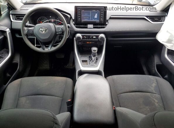2T3H1RFV0LC068288 2020 TOYOTA RAV4 Gray Առջևի վահանակի տեսք